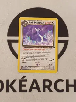 Pokemon Karte Dunkles Dragonir 33/82 Team Rocket Set Pokemon Dark Dragonair - Image 1