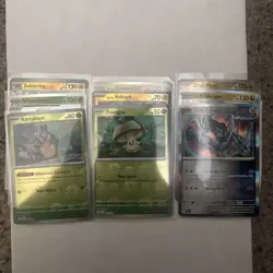 POKEMON TCG Mixed Lot Of 9 Pokeball Holo, Normal Holo, & Reverse Holo Cards NM - Image 1