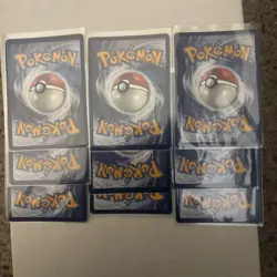 POKEMON TCG Mixed Lot Of 9 Pokeball Holo, Normal Holo, & Reverse Holo Cards NM - Image 4