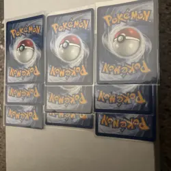 POKEMON TCG Mixed Lot Of 9 Pokeball Holo, Normal Holo, & Reverse Holo Cards NM - Image 5