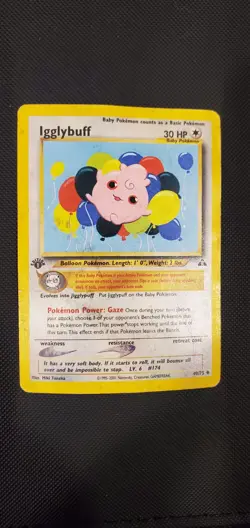 Pokemon Card: Neo Discovery 1st Edition Uncommon: Igglybuff 40/75 - Image 1