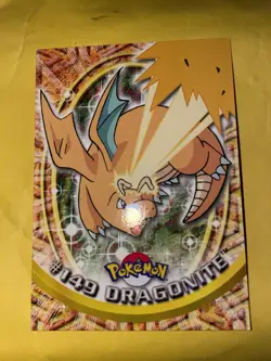 Topps Pokemon Dragonite #149 Blue Logo Non-Holo TV Animation Edition - Image 1