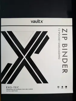 VaultX SV10.5 12 Pocket Binder Pokemon White Flare New Sealed - Image 1