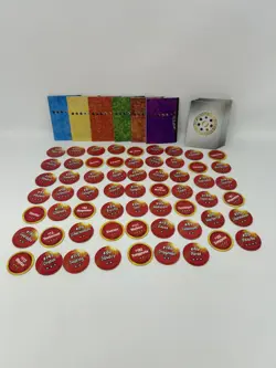 Vintage Pokemon Lot of 138 Battle Discs Coins 1990's 2000's Nintendo Game Books - Image 2