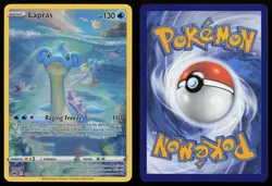 Lapras GG05/GG70 Holo Crown Zenith Galarian Gallery Pokemon LP - Image 3