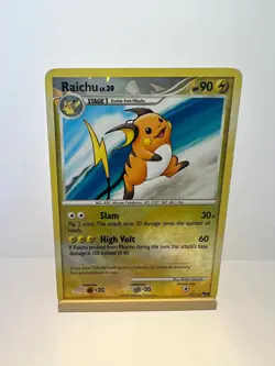 Raichu 3/17 Rare POP Series 9 Pokemon Moderately Played - Image 1