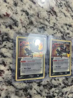 Pokemon - TWO SWSH144 Greninja Gold Star SWSH Celebrations Black Star Promo NM - Image 3