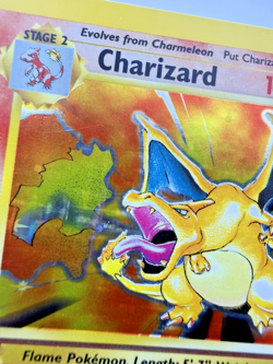 1999 Pokemon Base Set Unlimited Charizard Holo - Rare EX / LP - Image 4