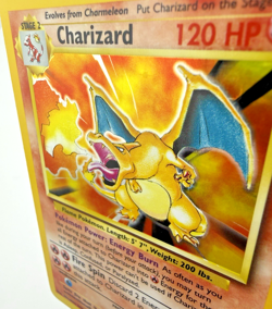 1999 Pokemon Base Set Unlimited Charizard Holo - Rare EX / LP - Image 5
