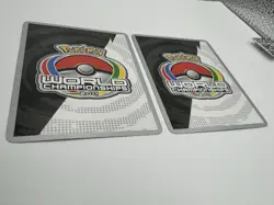 Rayquaza & Deoxys Legend 89/90 90/90 2011 Pokemon World Championships LP-NM - Image 3