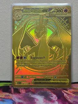 2026 POKEMON ASCENDED HEROES #294/217 MEGA CHARIZARD Y EX HYPER RARE - Image 1