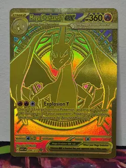 2026 POKEMON ASCENDED HEROES #294/217 MEGA CHARIZARD Y EX HYPER RARE - Image 2
