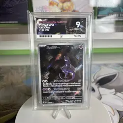 Pokemon 151 Ace 9 Mint Mewtwo Art Rare 183/165 Japanese Pokemon TCG - Image 1