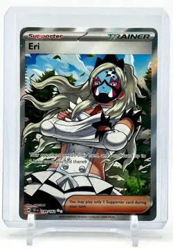 Eri 199/162 SV05: Temporal Forces Ultra Rare Full Art Holo Mint NM Pokemon TCG - Image 1