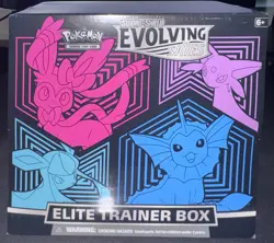 Pokemon TCG Sword and Shield Evolving Skies Elite Trainer Box ETB Sealed - Image 1