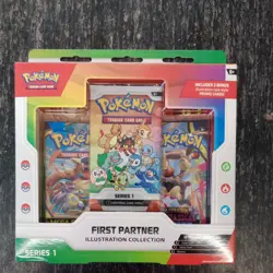 First Partner Series 1 Pokemon Illustration Collection Box NEW SEALED - Image 1