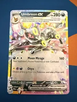 Umbreon ex 060/131 Pokemon TCG SV: Prismatic Evolutions NM - Image 1