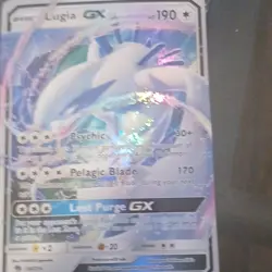 The Pokemon Company Lugia GX 159/214 Lost Thunder Ultra Rare Holo 190 HP - Image 1