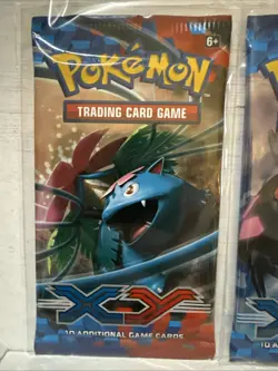 2014 Pokemon TCG XY Base Set Booster Packs-Full Art Set-4x Factory Sealed - Image 3