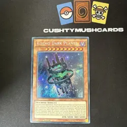 YUGIOH KOZMO DARK PLANET SECRET RARE SHVI-EN085 1ST EDITION - Image 1