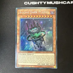 YUGIOH KOZMO DARK PLANET SECRET RARE SHVI-EN085 1ST EDITION - Image 2