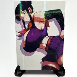 Dragon Ball Z Chi-Chi Sexy Anime Waifu Girl Lewd Doujin Goddess Story Art Card - Image 2