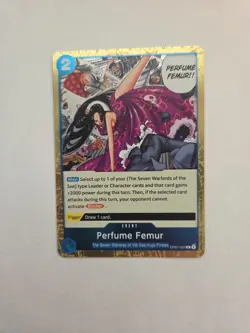Perfume Femur OP07-057 Rare English 500 Years Future One Piece TCG Card Game - Image 1
