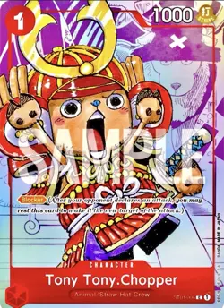 Tony Tony. Chopper ST01-006 Manga Alternate Art One Piece Card English Official - Image 1