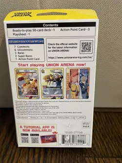 Union Arena One Punch Man Starter Deck Union Arena Sealed English - Image 2