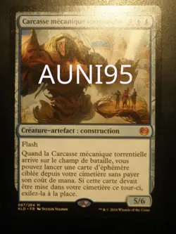 mtg magic Torrential Gearhulk FRENCH vf fr Carcasse mecanique torrentielle - Image 1