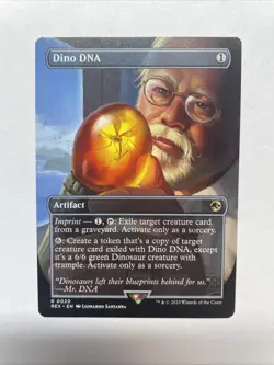 MTG - Dino DNA Borderless - Jurassic World Collection 0020 Near Mint! - Image 1