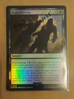 Petty Larceny #28 (Foil) Assassin's Creed ACR Magic MTG - Image 1