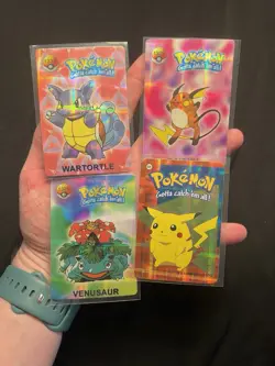 Vintage Sticker Pokemon Card Collection Vintage Holos Bangers Full Art NM - Image 1