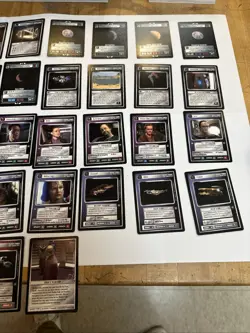 Star Trek CCG DS9 34-Card Lot Moderately-Played - Image 3
