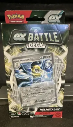 Pokemon ex Battle Deck Melmetal ex Ready-to-Play 60 Card English Deck 2023 - Image 1