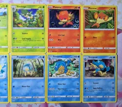 Pokemon Card Pansage Simisage Pansear Simisear Panpour & Simipour Bundle - Image 4