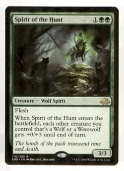 MTG - #170 Spirit of the Hunt - Eldritch Moon - Image 1