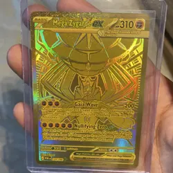 Pokemon Mega Zygarde EX Full Art Holo Mega Hyper Rare 124/088 310 HP Card - Image 3