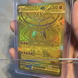 Pokemon Mega Zygarde EX Full Art Holo Mega Hyper Rare 124/088 310 HP Card - Image 4