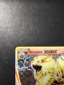 Pokemon Arcanine BREAK Card XY180 XY 2017 Break Holo HP160 Turbo Flame Fire - Image 4