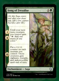 MTG - #179 Song of Freyalise - Dominaria - Image 1