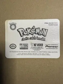 1998 Viz Promo Pokemon Card #Pika-0026d PSYDUCK Lenticular RARE - Image 2