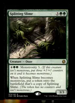 MTG - #72 Splitting Slime - Conspiracy: Take the Crown - Image 1