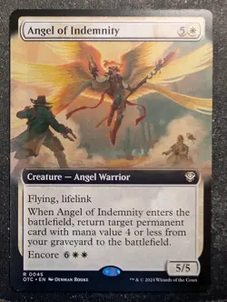 Angel of Indemnity - Extended - Outlaws of Thunder Junction Commander (MTG) - Image 1