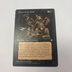 Dance of the Dead Mtg HP Ice Age 1995 Graveyard Recursion Enchantment Aura - Image 1