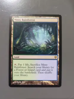 Misty Rainforest - MTG -Zendikar - LP - Image 1