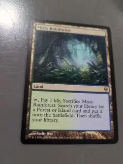 Misty Rainforest - MTG -Zendikar - LP - Image 2