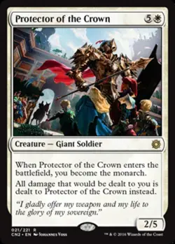 x1 Protector of the Crown R MTG Conspiracy 2 Take the Crown M/NM, English - Image 1