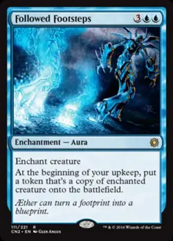 x1 Followed Footsteps R MTG Conspiracy 2 Take the Crown M/NM, English - Image 1