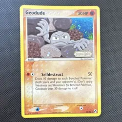Pokemon Geodude 53/92 Legend Maker 2006 Basic 50 HP Reverse Holo English - Image 1